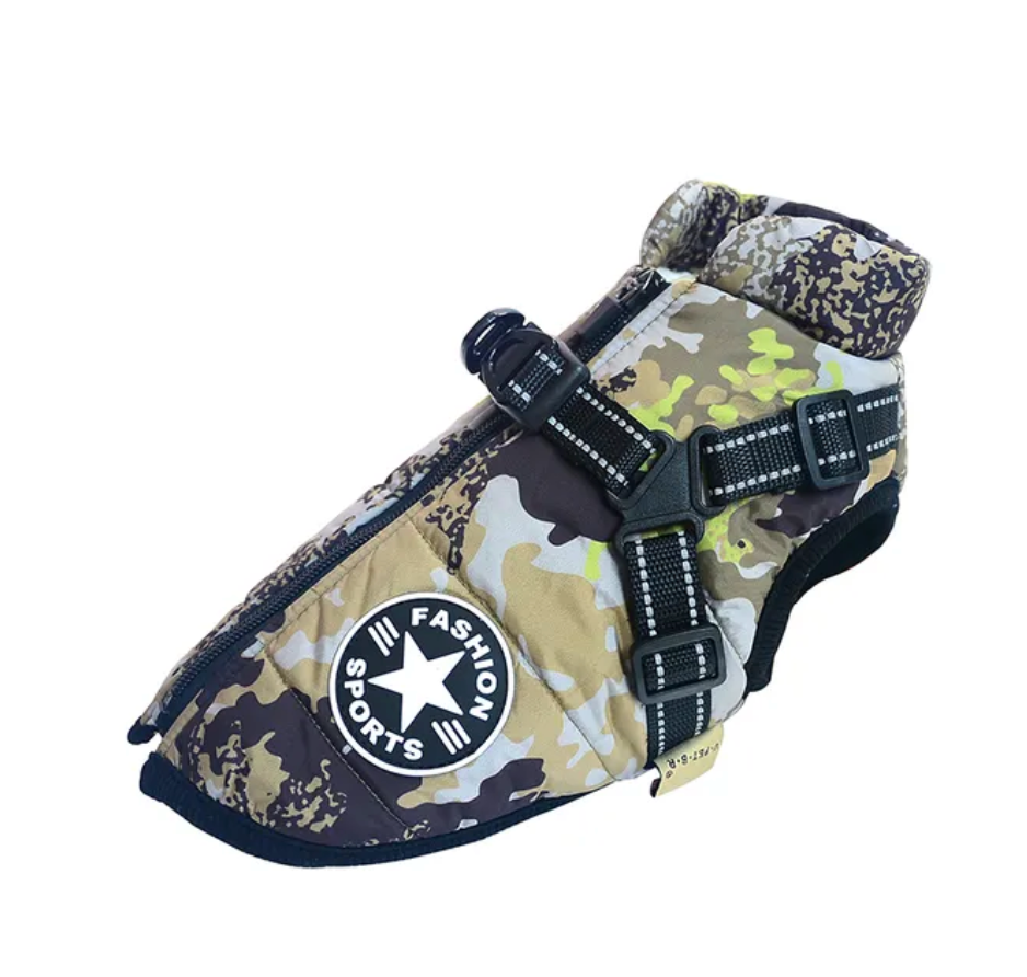 WagJacket™ - Dog Jacket With Harness (Comfy)