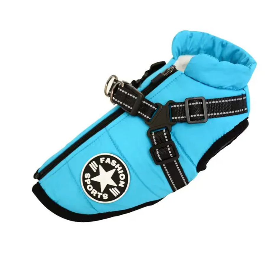 WagJacket™ - Dog Jacket With Harness (Comfy)