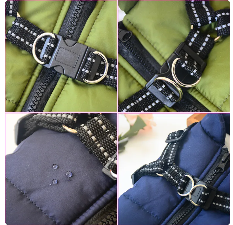 WagJacket™ - Dog Jacket With Harness (Comfy)