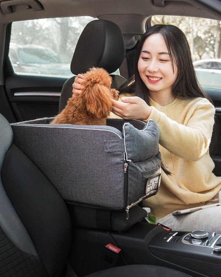 WagCarrier™ - Car Armrest Pet Bed