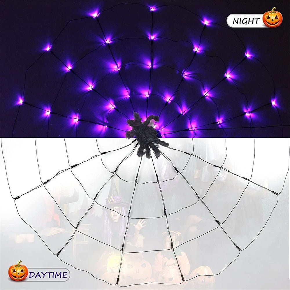 WebLight™ - Halloween Spider Web LED