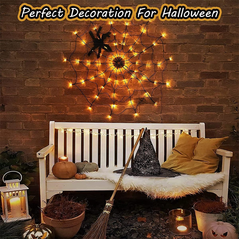 WebLight™ - Halloween Spider Web LED