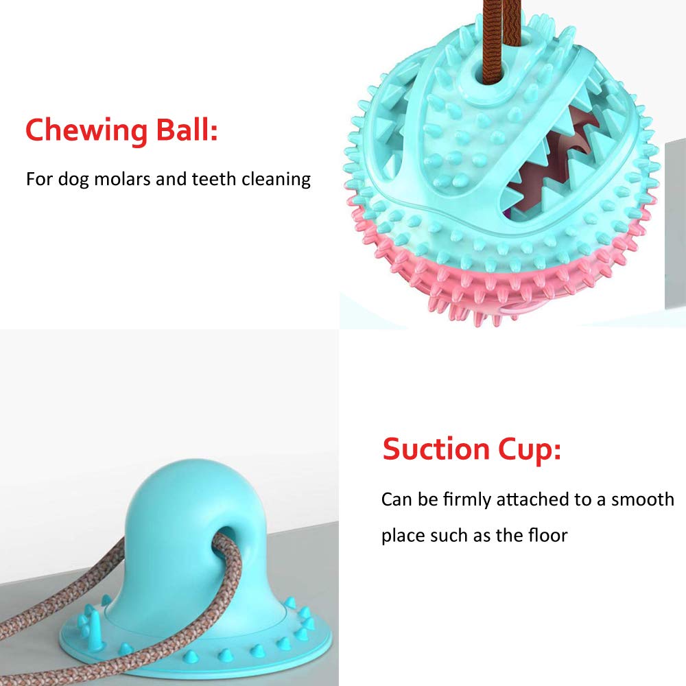 WagBrush™ - Dog Chew Toy Suction Cup Teeth Cleaner