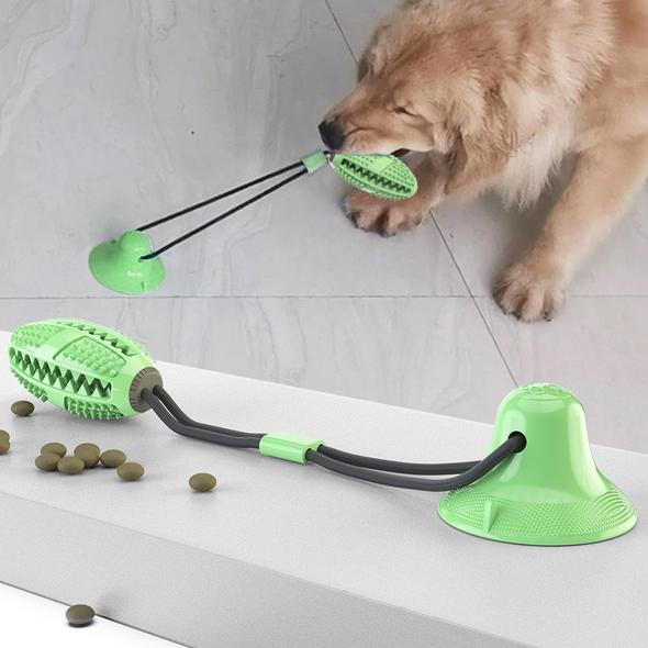 WagBrush™ Dog Chew Toy Suction Cup Teeth Cleaner – Winkflo