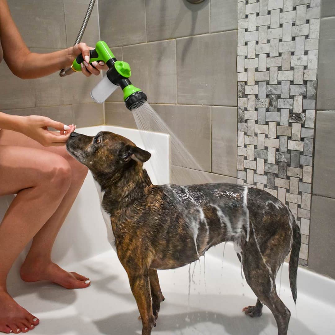 WagJet™ - Dog Washing Hose Attachment Sprayer (8 Modes)