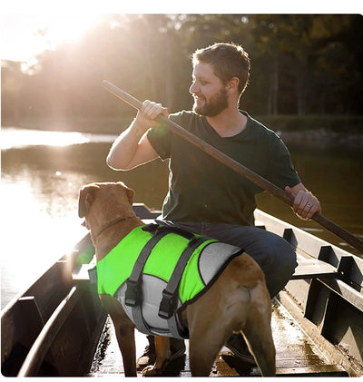 WagLife™ - Reflective Floating Dog Life Jacket (Adjustable)