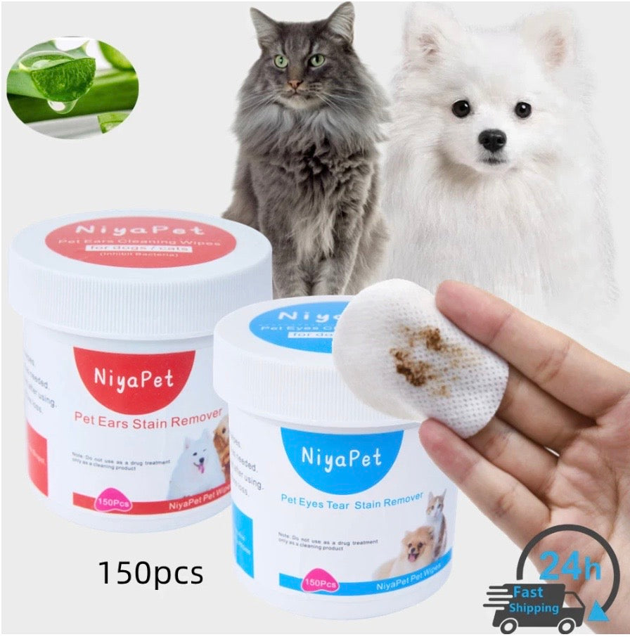 WagWipes™ - Eyes, Ears, & Body Wipes for Dogs & Cat (For Sensitive Pets)