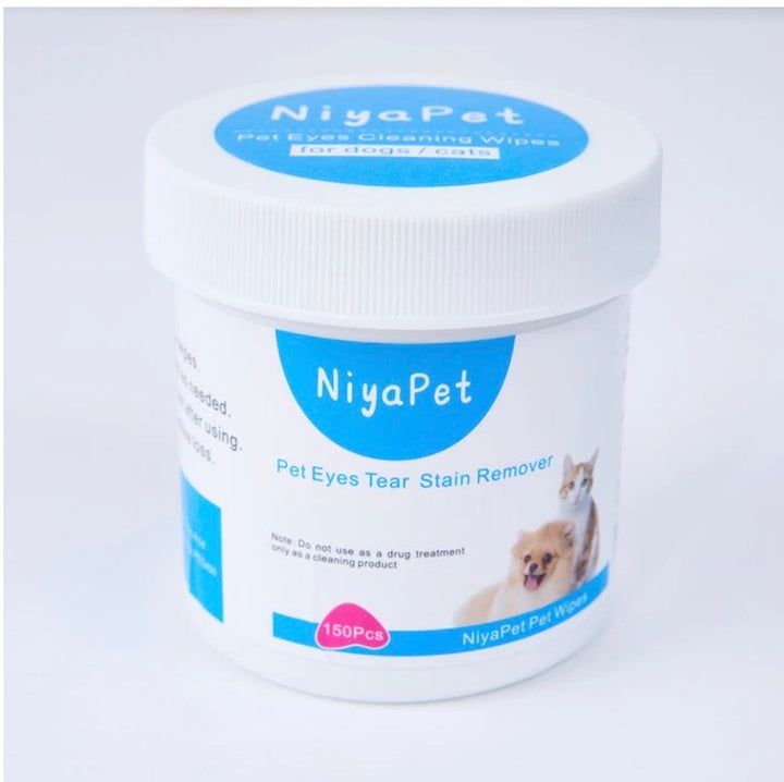 WagWipes™ - Toallitas para ojos, oídos y cuerpo para perros y gatos (para mascotas sensibles)