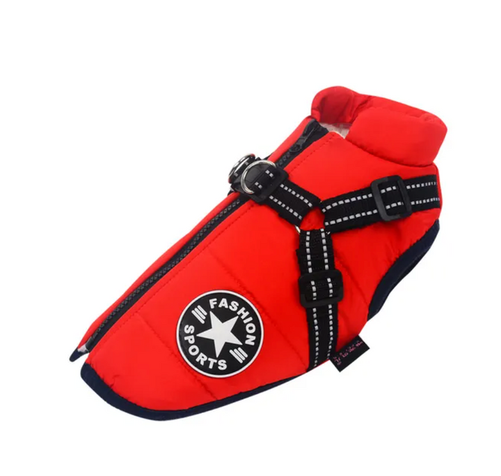WagJacket™ - Chaleco para perro con arnés (cómodo)