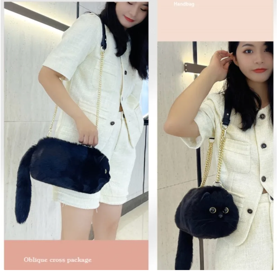 WagPurse™ - Kitty Cat Handbag – Winkflo