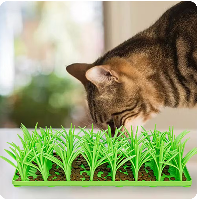 WagSnuff™ - Grass Snuffle Matt for Dogs and Cats