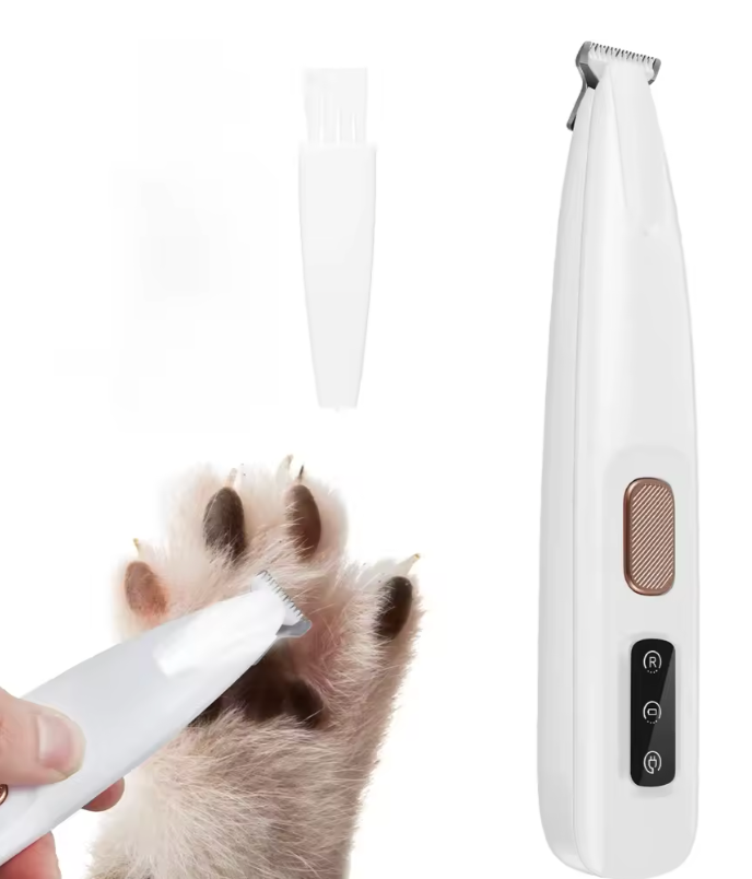 WagTrimmer - Recortador de pelo/pelaje para perros y gatos (para mascotas sensibles)