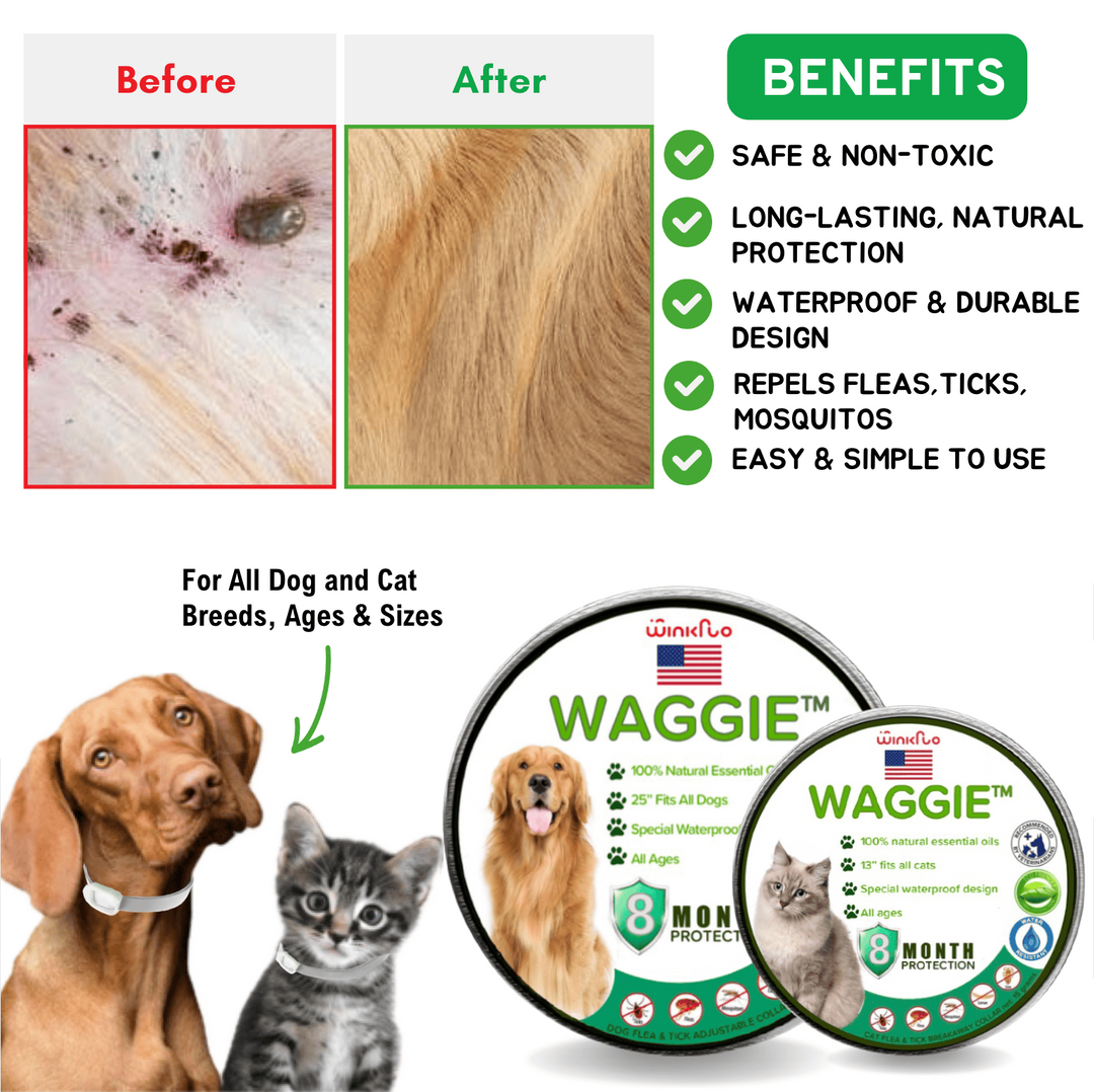 Flea Collars Best Flea Treatment For Dogs Reddit Waggie™ Natural