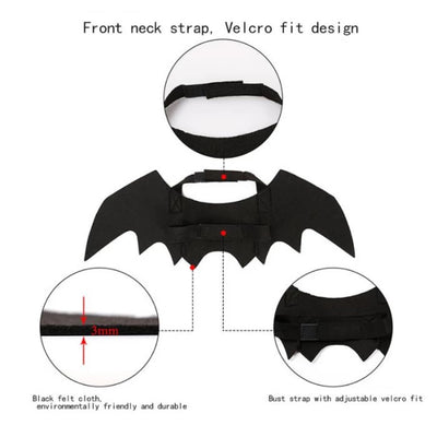 WagBat™ - Halloween Costume for Dogs & Cats (Adjustable)