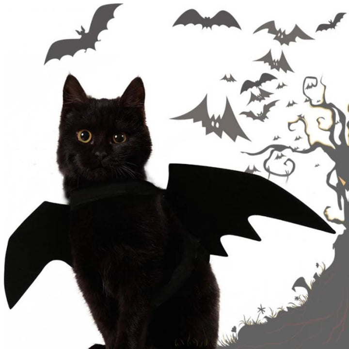 WagBat™ - Disfraz de Halloween para perros y gatos (ajustable)