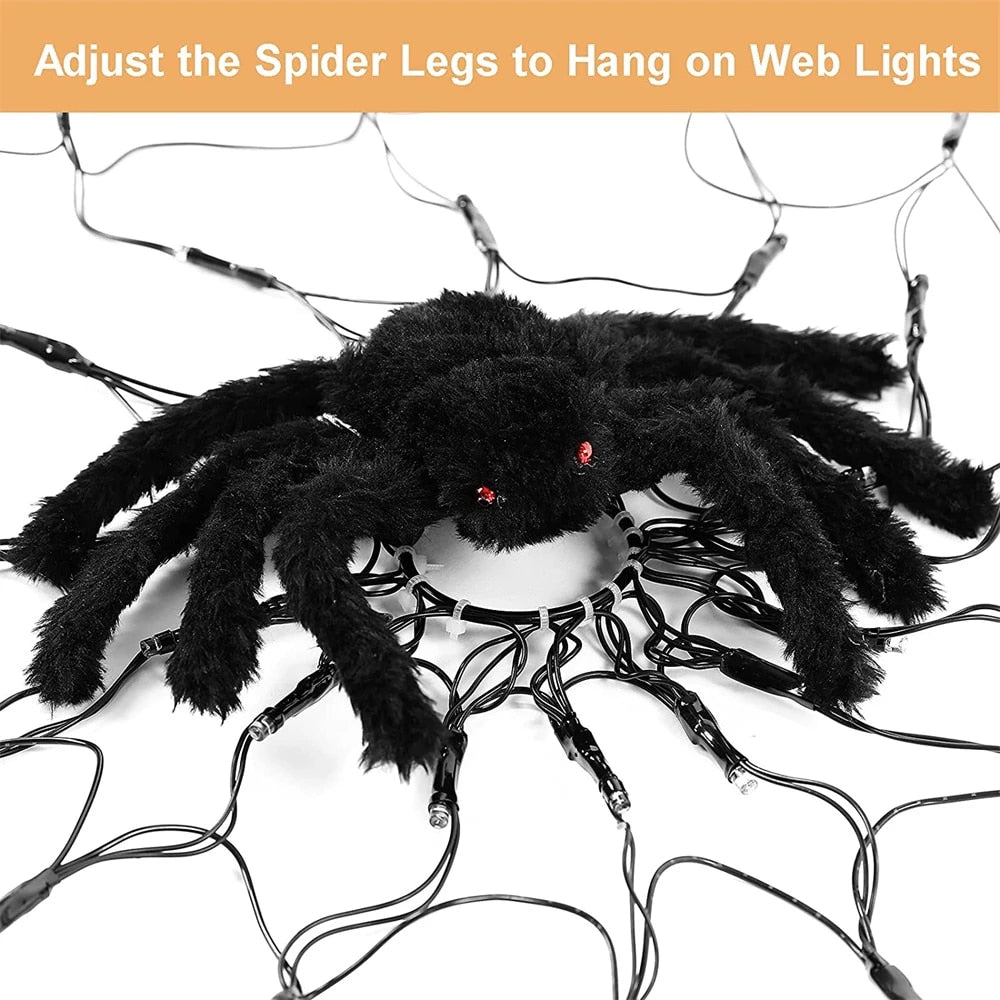 WebLight™ - Halloween Spider Web LED
