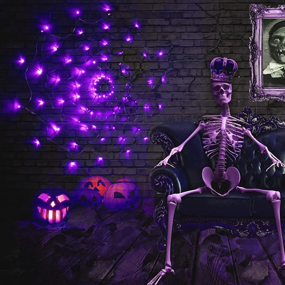 WebLight™ - Halloween Spider Web LED
