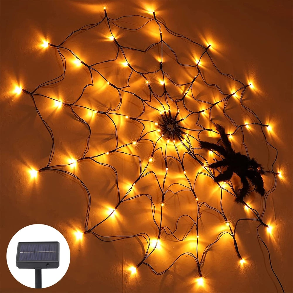 Led Rope Spider Web WebLight™ - Halloween Spider Web LED – Winkflo