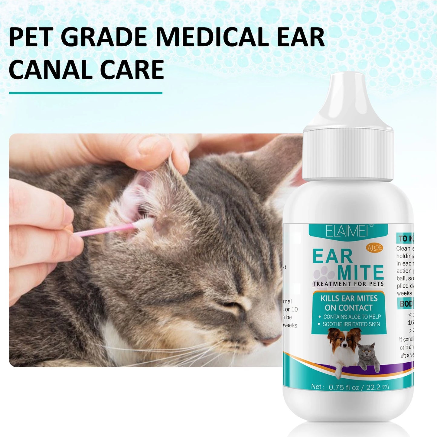 WagMites™️ - Natural Ear Cleaner & Mite Treatment (For Sensitive Pets)