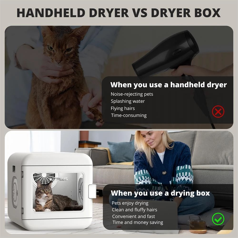 WagDryer™ - Pet Box Dryer for Dogs & Cats – Winkflo