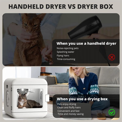 WagDryer™ - Pet Box Dryer for Dogs & Cats
