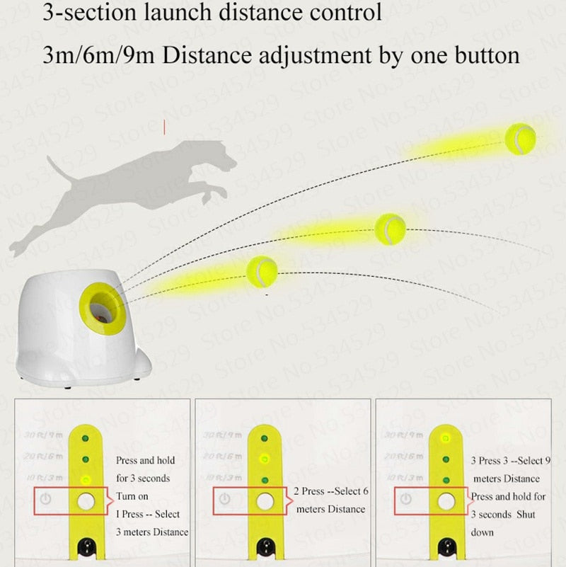 FetchPro™ - Automatic Ball Launcher