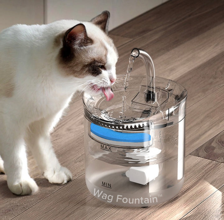 WagFountain™ - Fuente de agua automática original para gatos (grande)