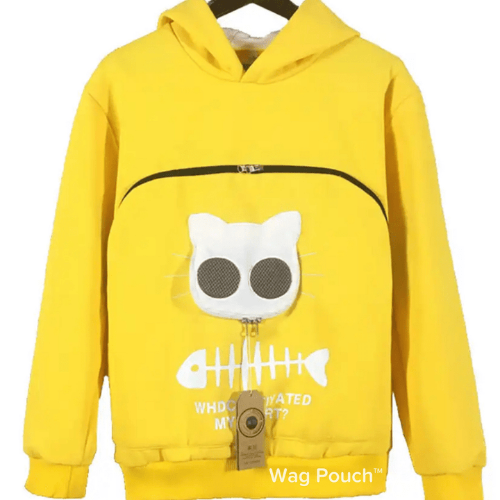 WagPouch™ - Cat Lovers Hoodie Cuddle Pouch