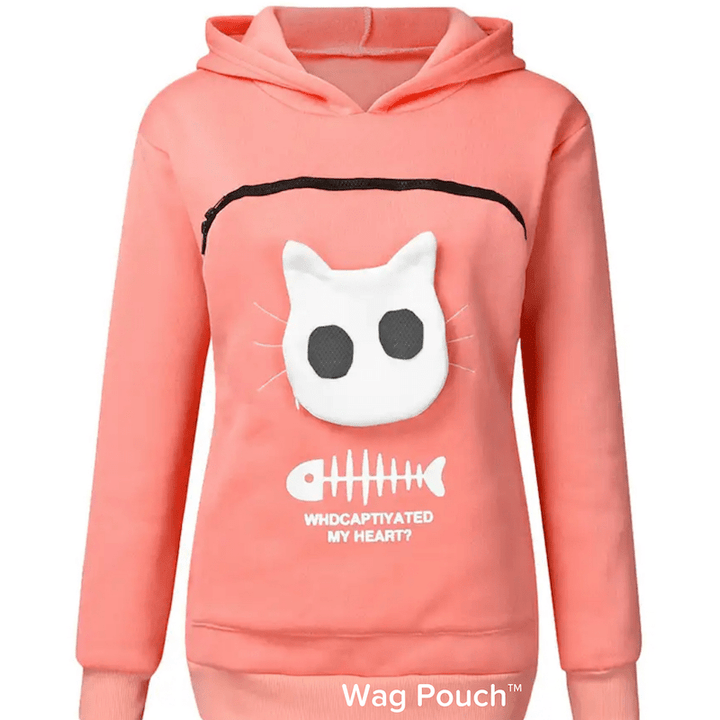 WagPouch™ - Sudadera con Capucha y Bolsillo para Mascotas (Perros/Gatos)