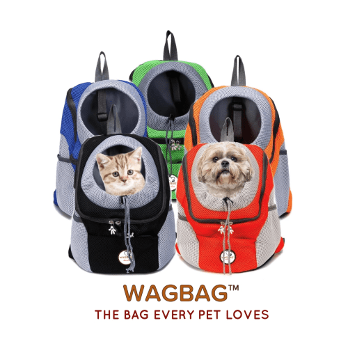 WagBag™ - Mochila transportadora cómoda para perros y gatos