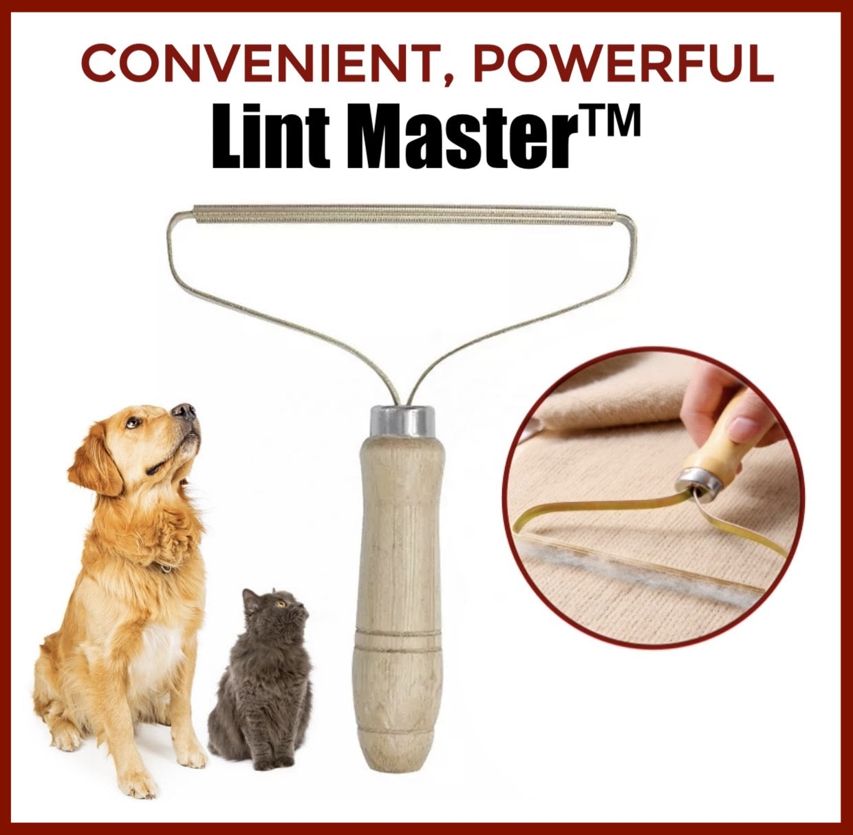Lint Master™ - Portable Lint Remover
