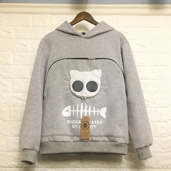 WagPouch™ - Cat Lovers Hoodie Cuddle Pouch