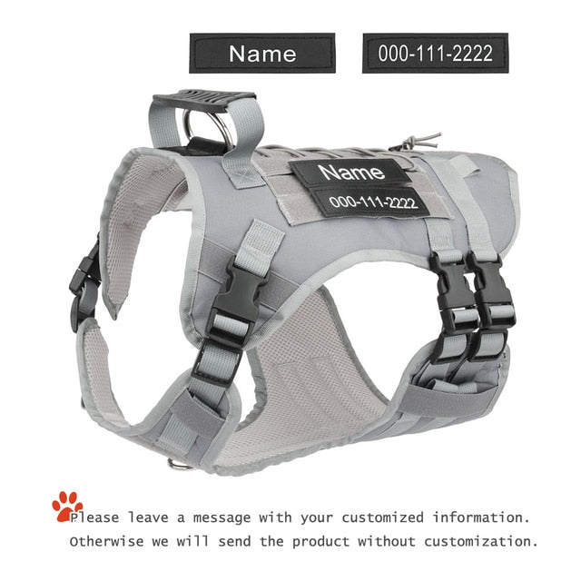 WagHarness™ - Customized Tactical Dog Harness (Adjustable)