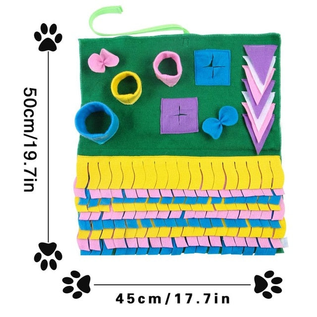 Snuffie™ - Dog Snuffle Feeding Mat (De-Stressing Interactive Puzzle)