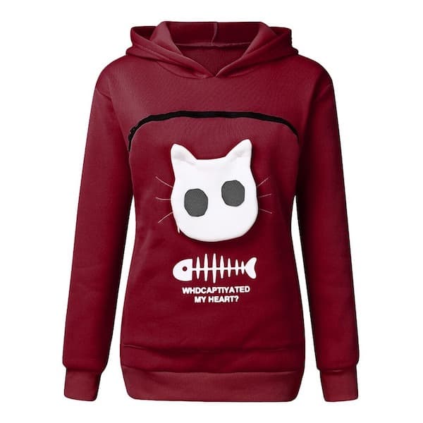 WagPouch™ - Cat Lovers Hoodie Cuddle Pouch