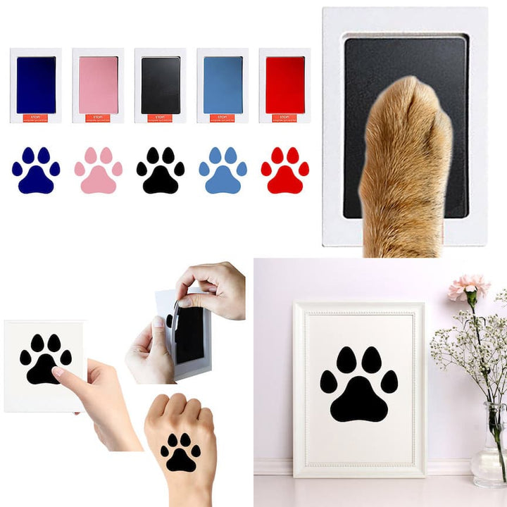 WagPrint™ - Almohadillas de tinta para huellas de patas de mascotas (no tóxicas)