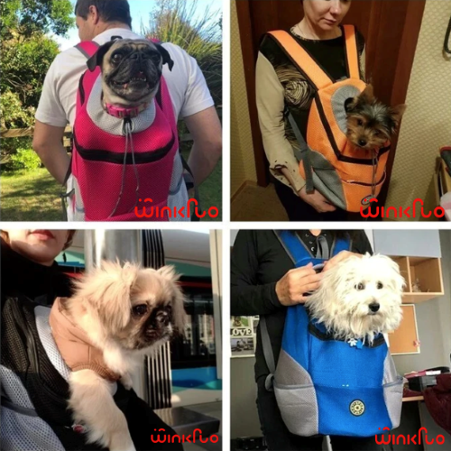 WagBag™ - Mochila transportadora cómoda para perros y gatos