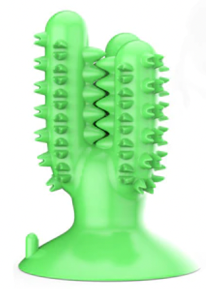 WagChew™ - Dog Toothbrush Cactus Toy