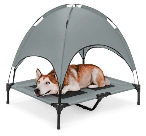 WagCot™ - Portable Elevated Bed for Dogs/Cats (Breathable)