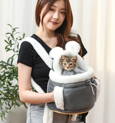 WagPack™ - Comfy Dog/Cat Carrier Backpack (Breathable)
