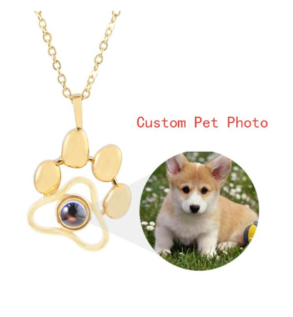 WagNecklace™ - Collar con Foto Personalizada para Mascotas (Perros/Gatos)