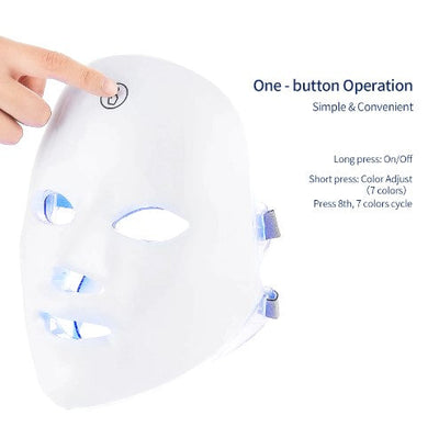 Winkflo™ - Red Light Therapy Facial Mask (+7 Beneficial Colors)