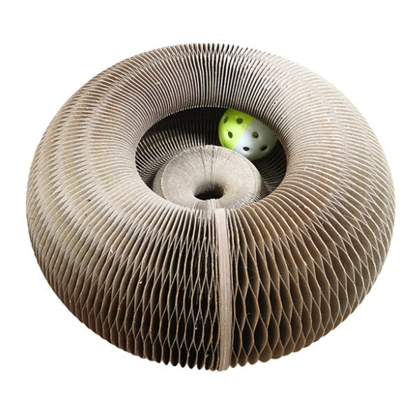 WagAccordion™ - Juguete rascador para gatos (Cortauñas automático)