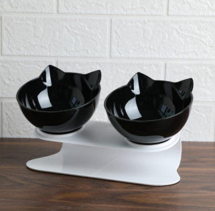 Meow Bowl™ - Elevated Cat Bowl (Raised & Anti-Vomiting Orthopedic)