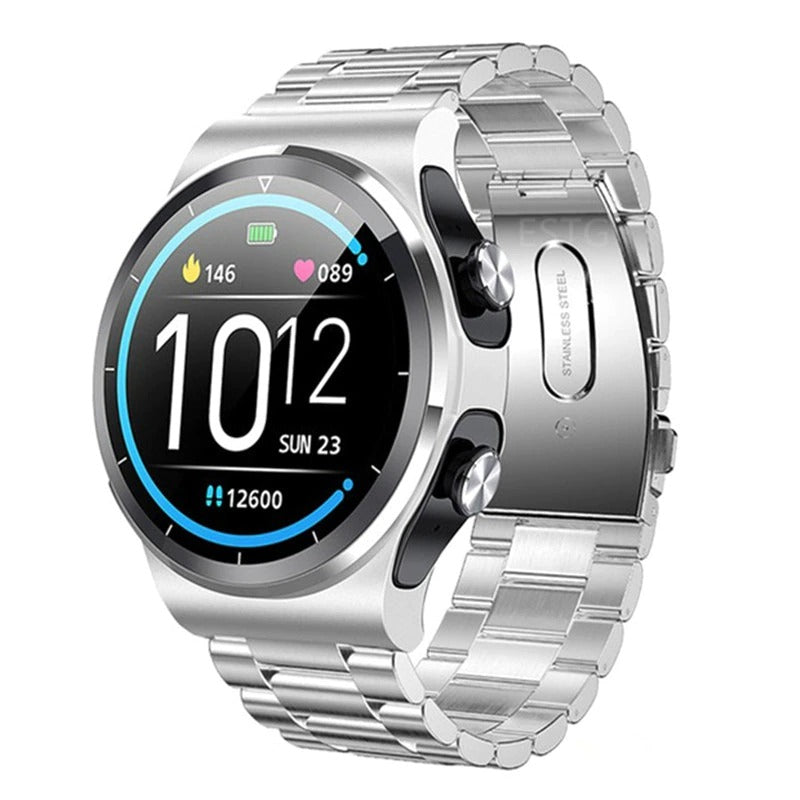 Sports smartwatch with wireless earphones Clearance
