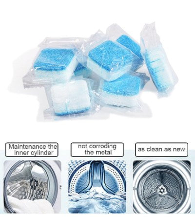TabClean™ - Washing Machine Cleaner Tablets