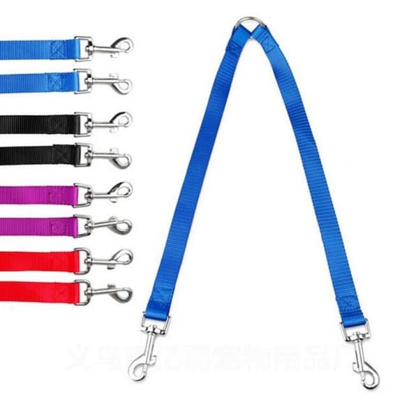 WagLeash™ - Double Dog Two-Way Leash (All-Size Dogs)