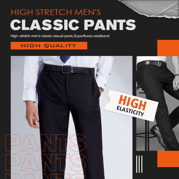WonderPants™ - High Stretch Men's Classic Pants