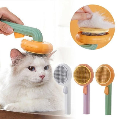 WagBrushy™ - Self-Cleaning Pet Brush (For Sensitive Pets)