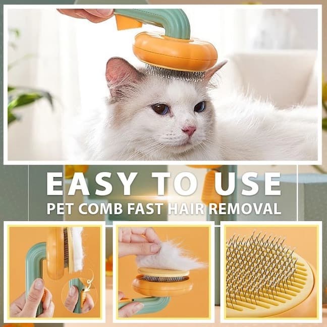 WagBrushy™ - Self-Cleaning Pet Brush (For Sensitive Pets)
